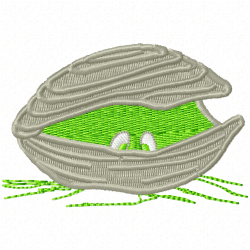 Seashell Embroidery Design 5 Seashell Embroidery Design 5